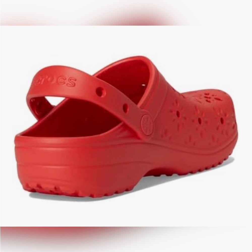 Crocs Unisex Floral Cut Out Clog - Picture 2 of 4